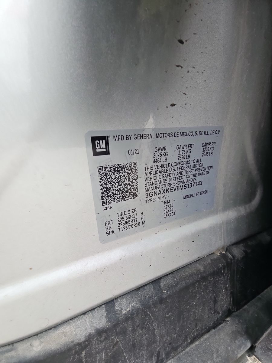 2021 Chevrolet Equinox LT FWD
