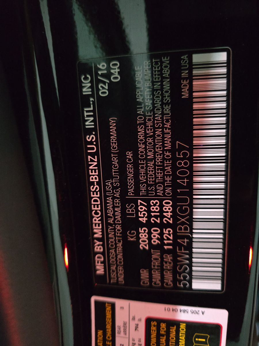 2016 Mercedes-Benz C-Class C 300 RWD
