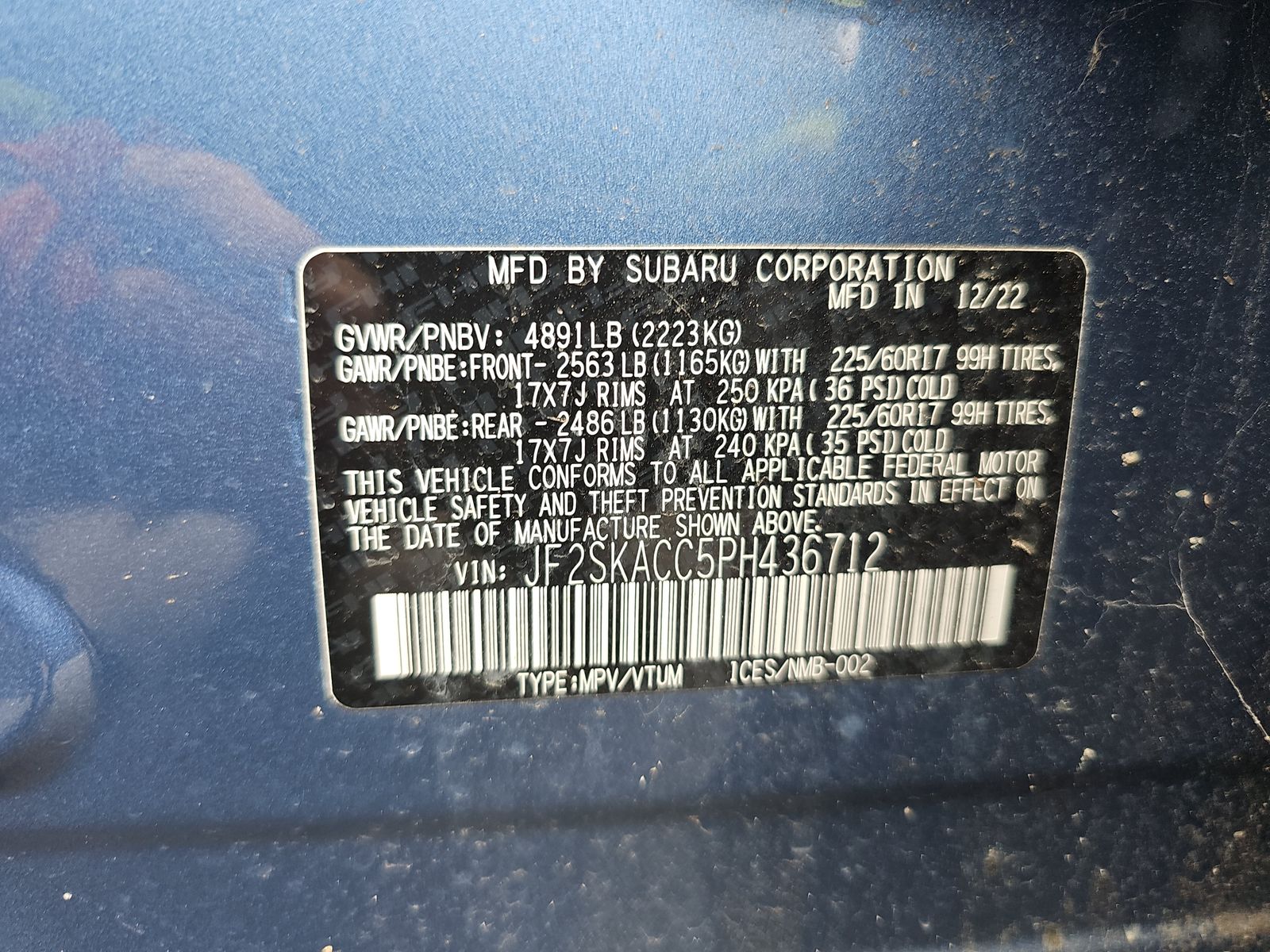 2023 Subaru Forester Base AWD