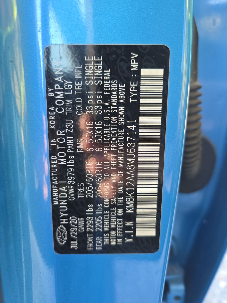 2021 Hyundai Kona SE FWD