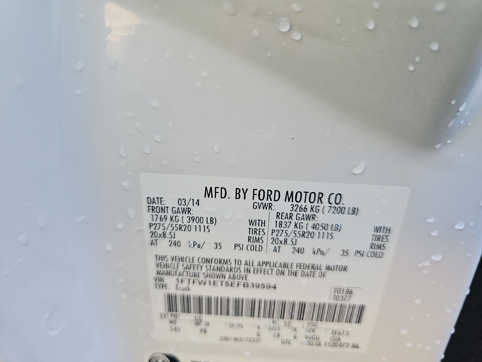 2014 Ford F-150 Platinum AWD