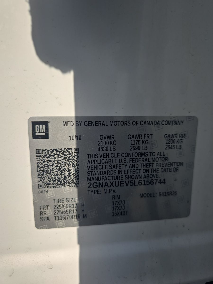 2020 Chevrolet Equinox LT AWD