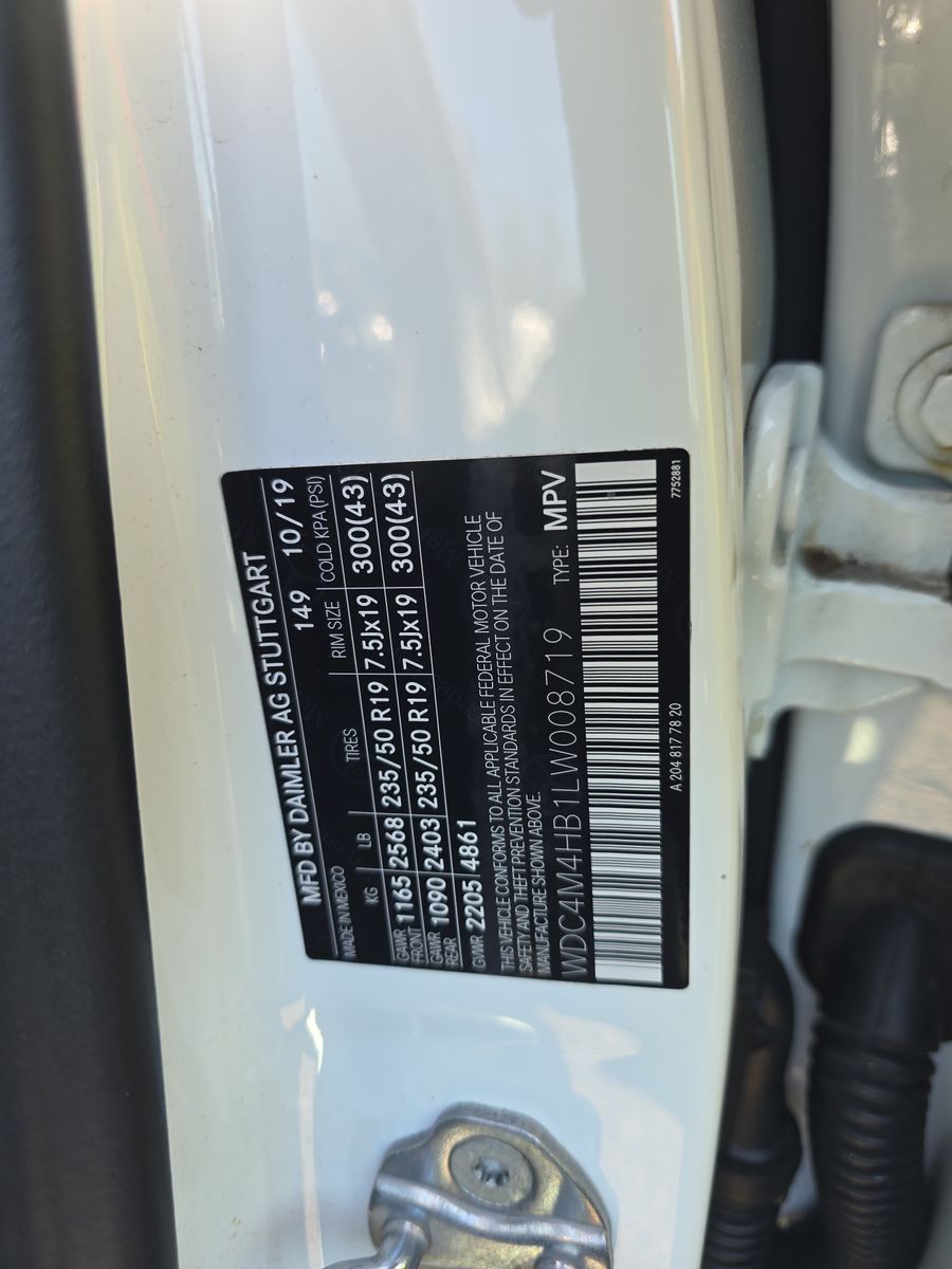 2020 Mercedes-Benz GLB GLB 250 AWD