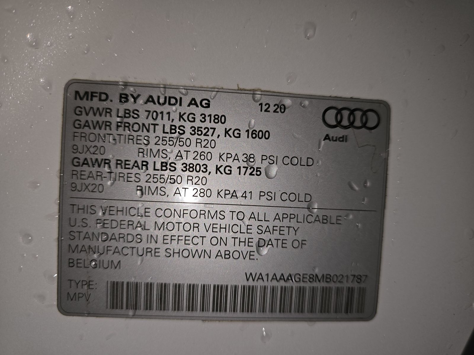 2021 Audi e-tron Premium AWD