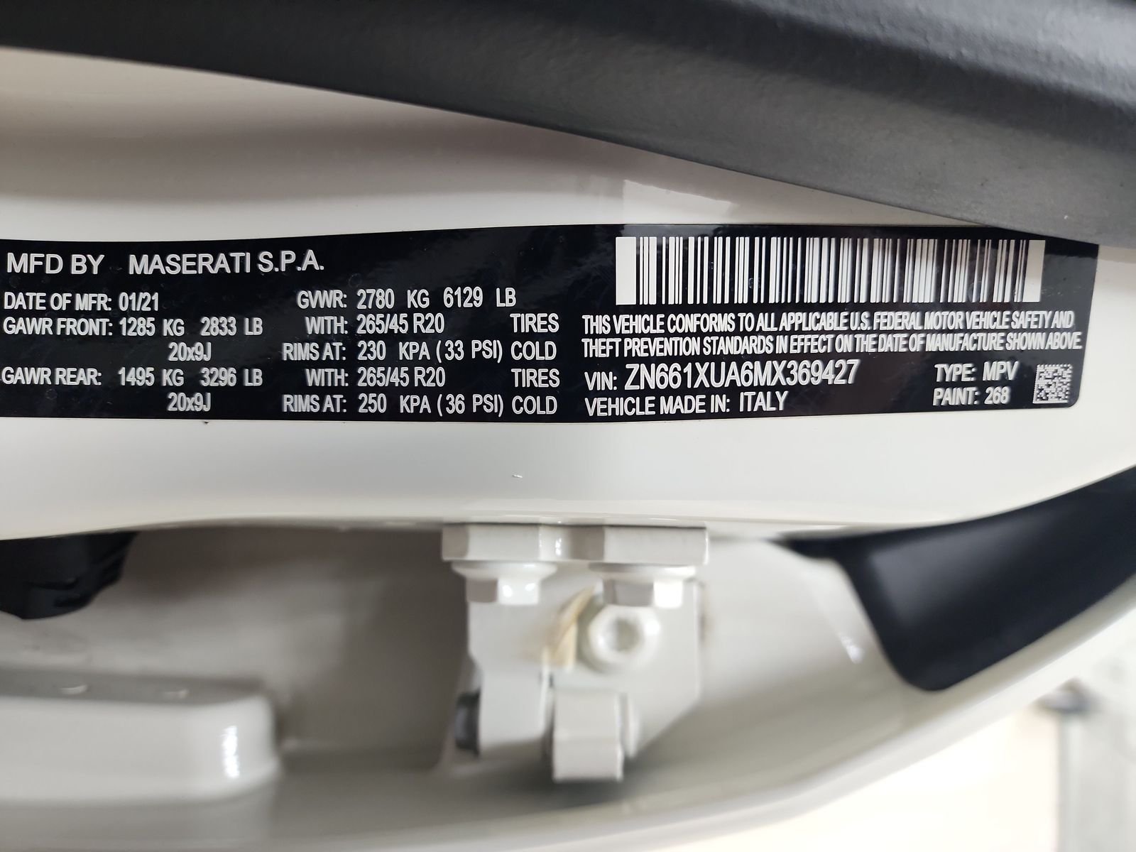 2021 Maserati Levante Base AWD