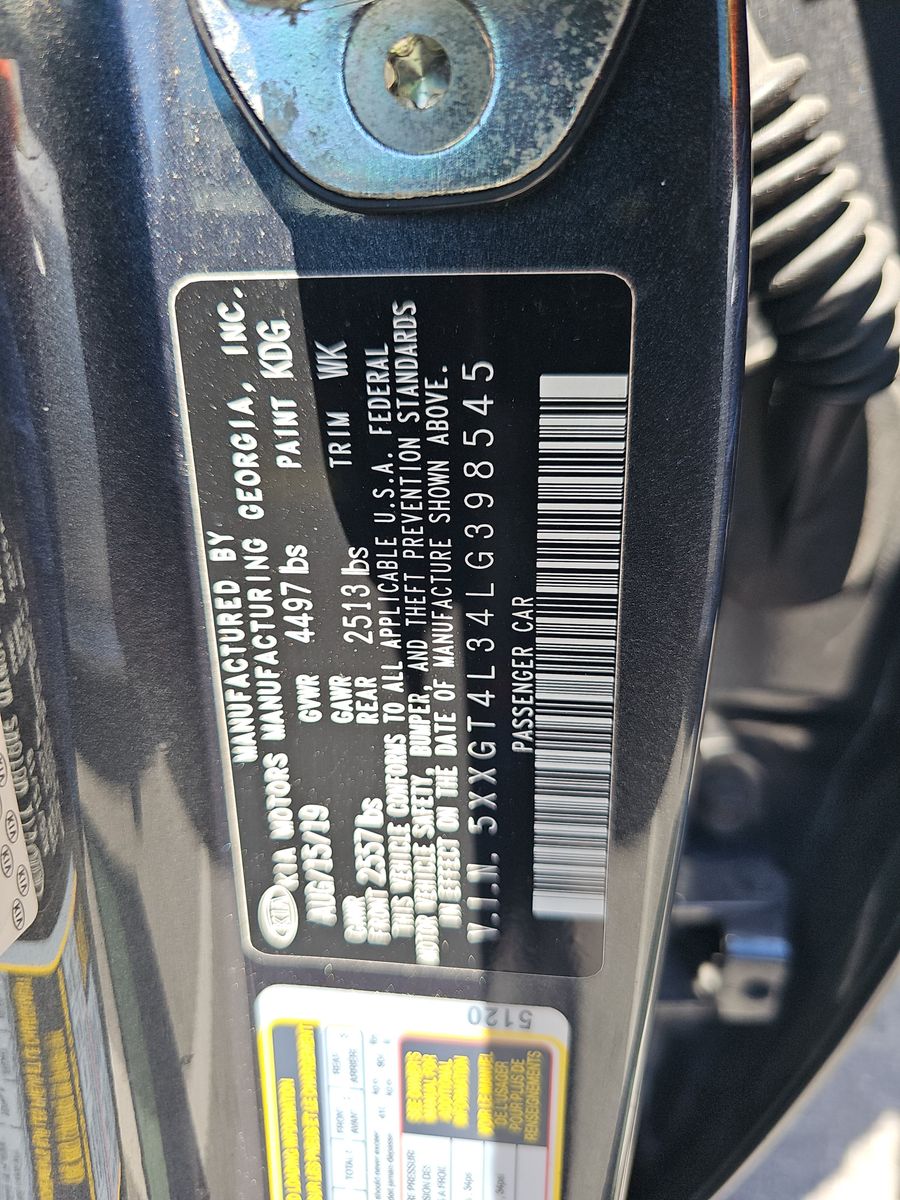 2020 Kia Optima LX FWD