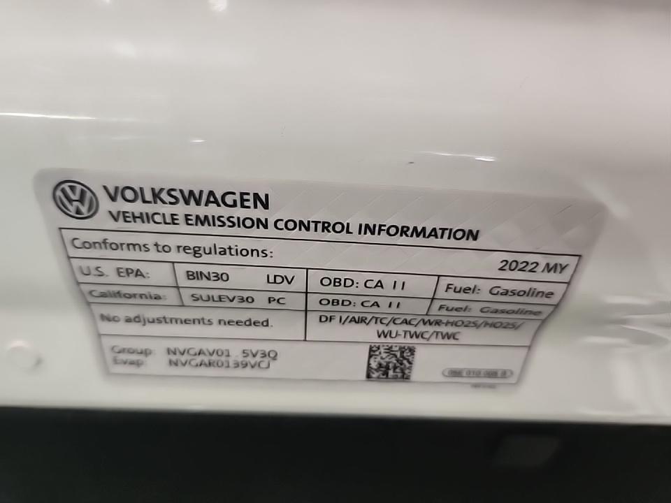 2022 Volkswagen Jetta 1.5T SEL FWD