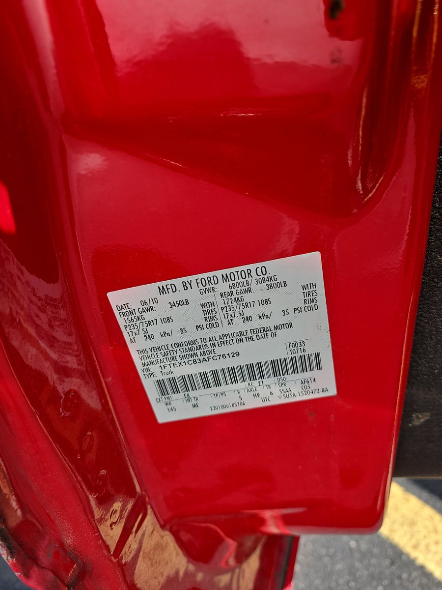 2010 Ford F-150 XLT RWD