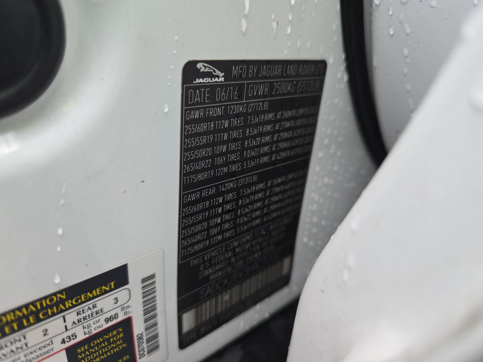 2017 Jaguar F-PACE 35t Prestige AWD