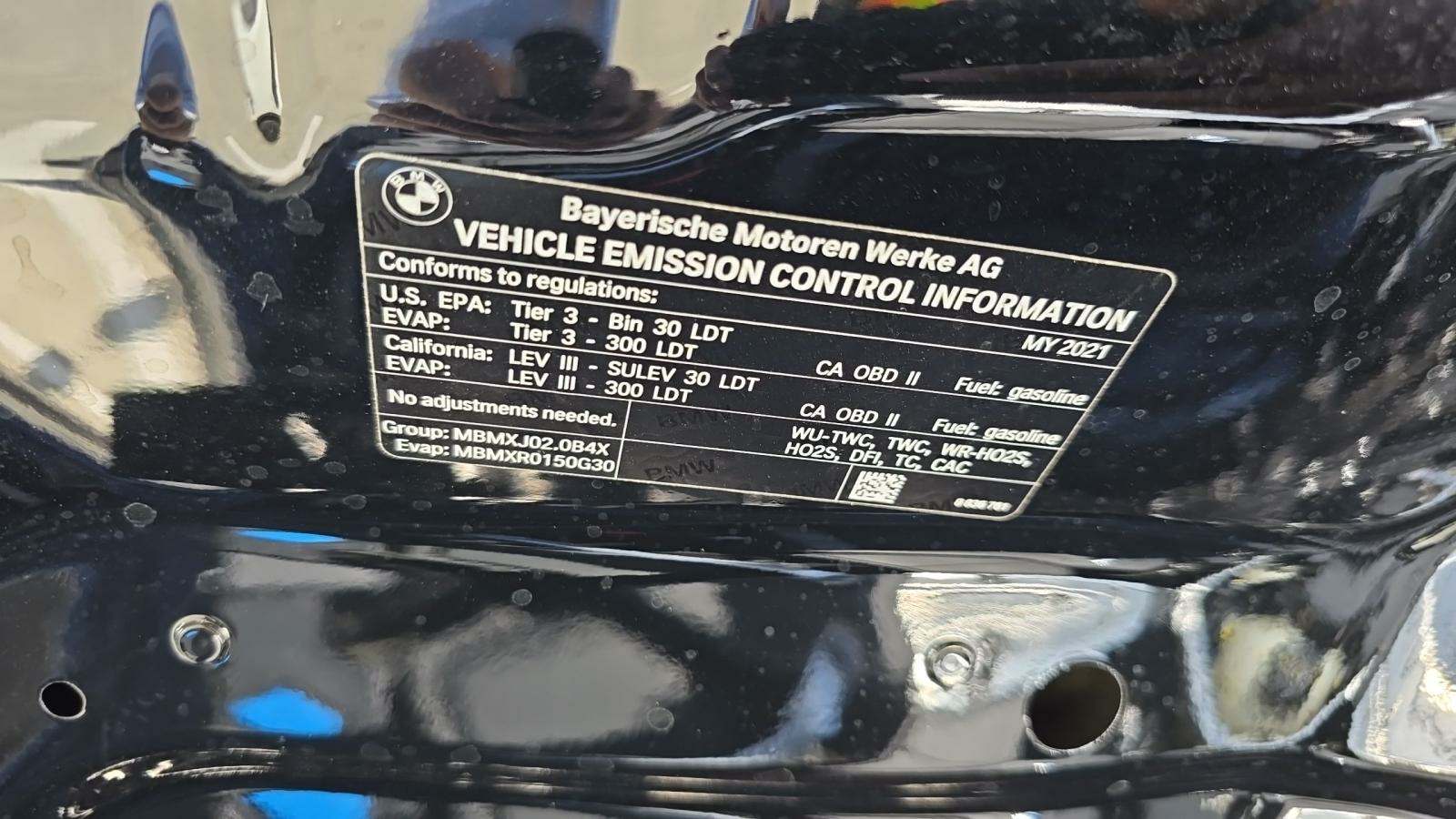 2021 BMW X3 xDrive30i AWD