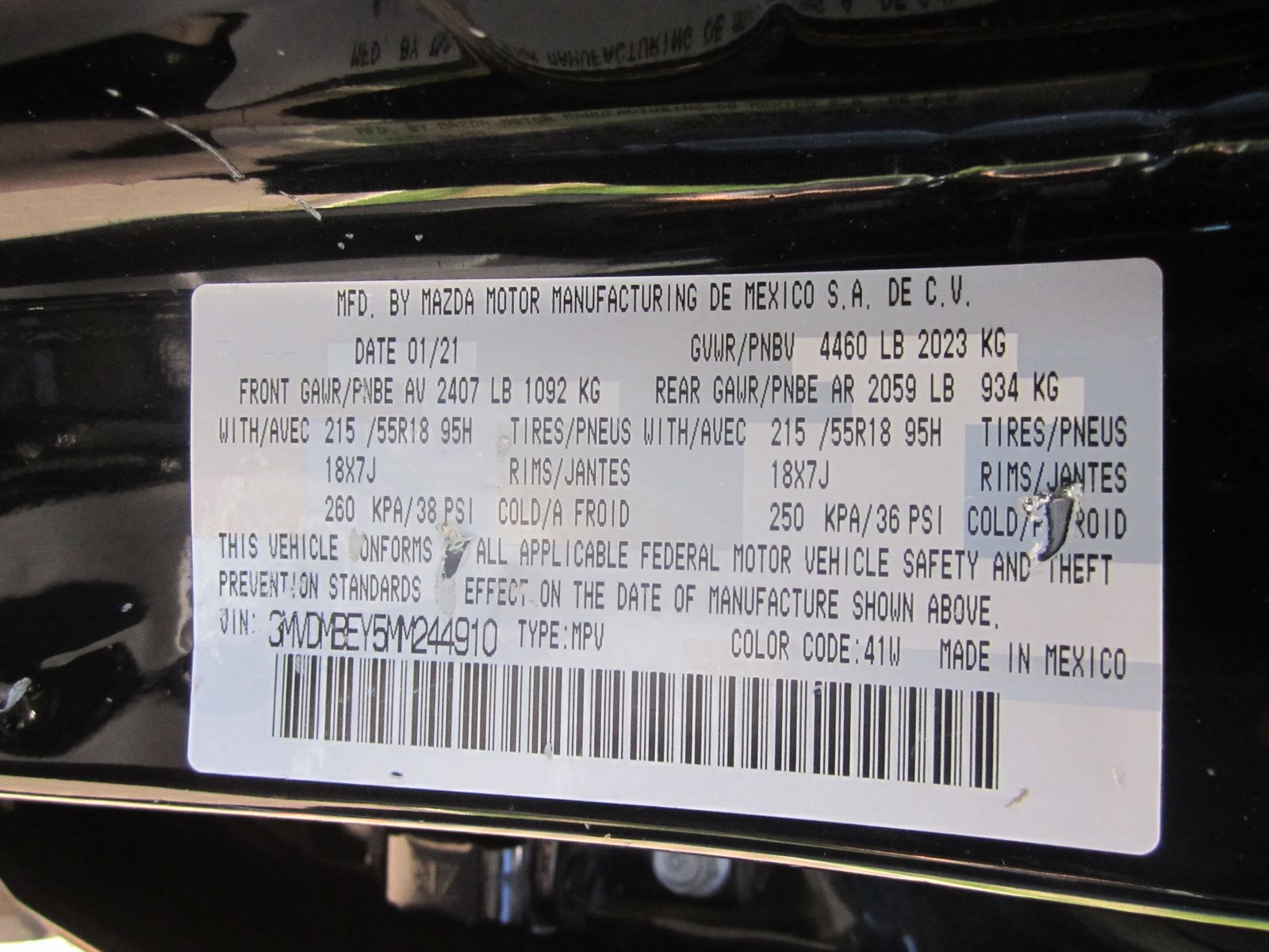 2021 MAZDA CX-30 2.5 Turbo AWD