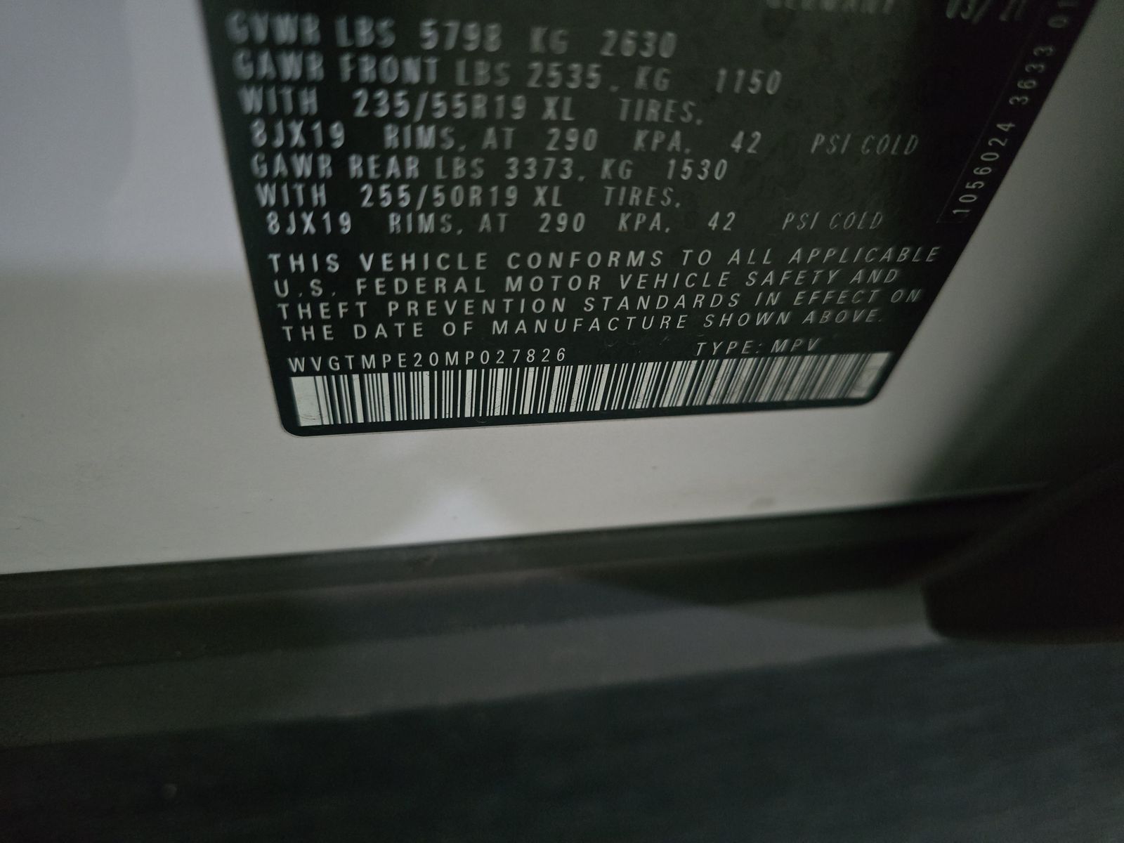 2021 Volkswagen ID.4 Pro S RWD