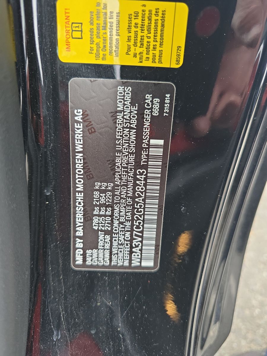 2016 BMW 4 Series 428i RWD