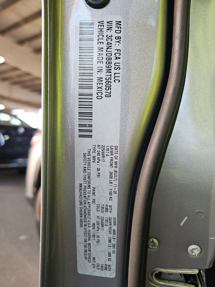 2021 Jeep Compass Latitude AWD