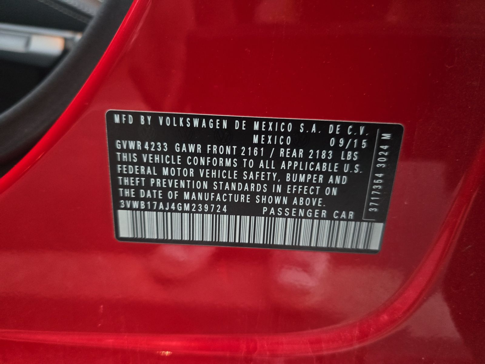 2016 Volkswagen Jetta 1.8T Sport FWD