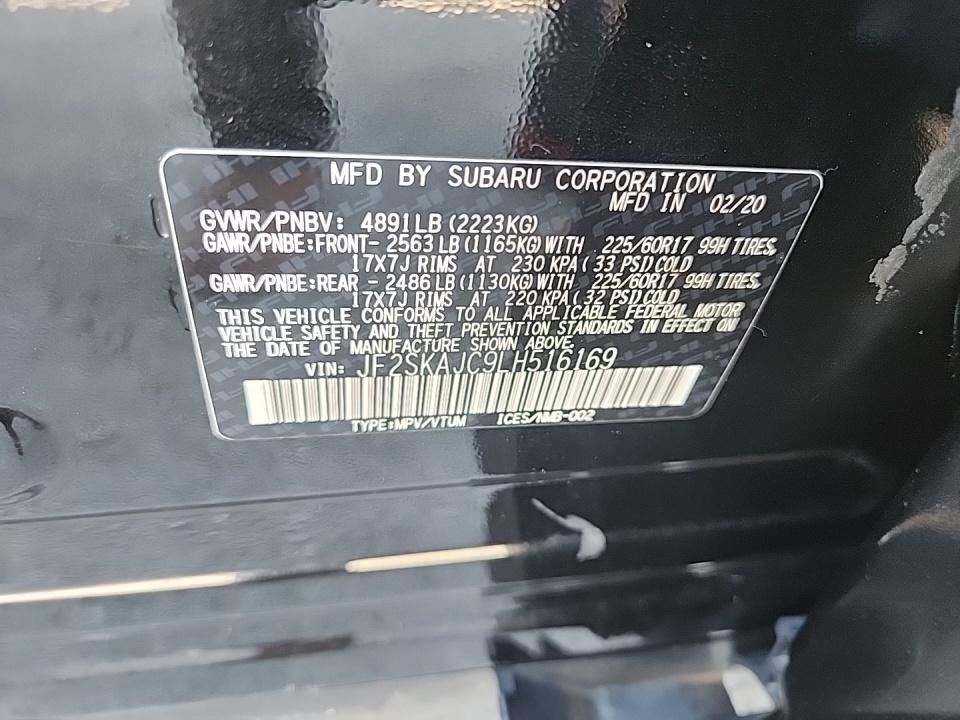 2020 Subaru Forester Premium AWD