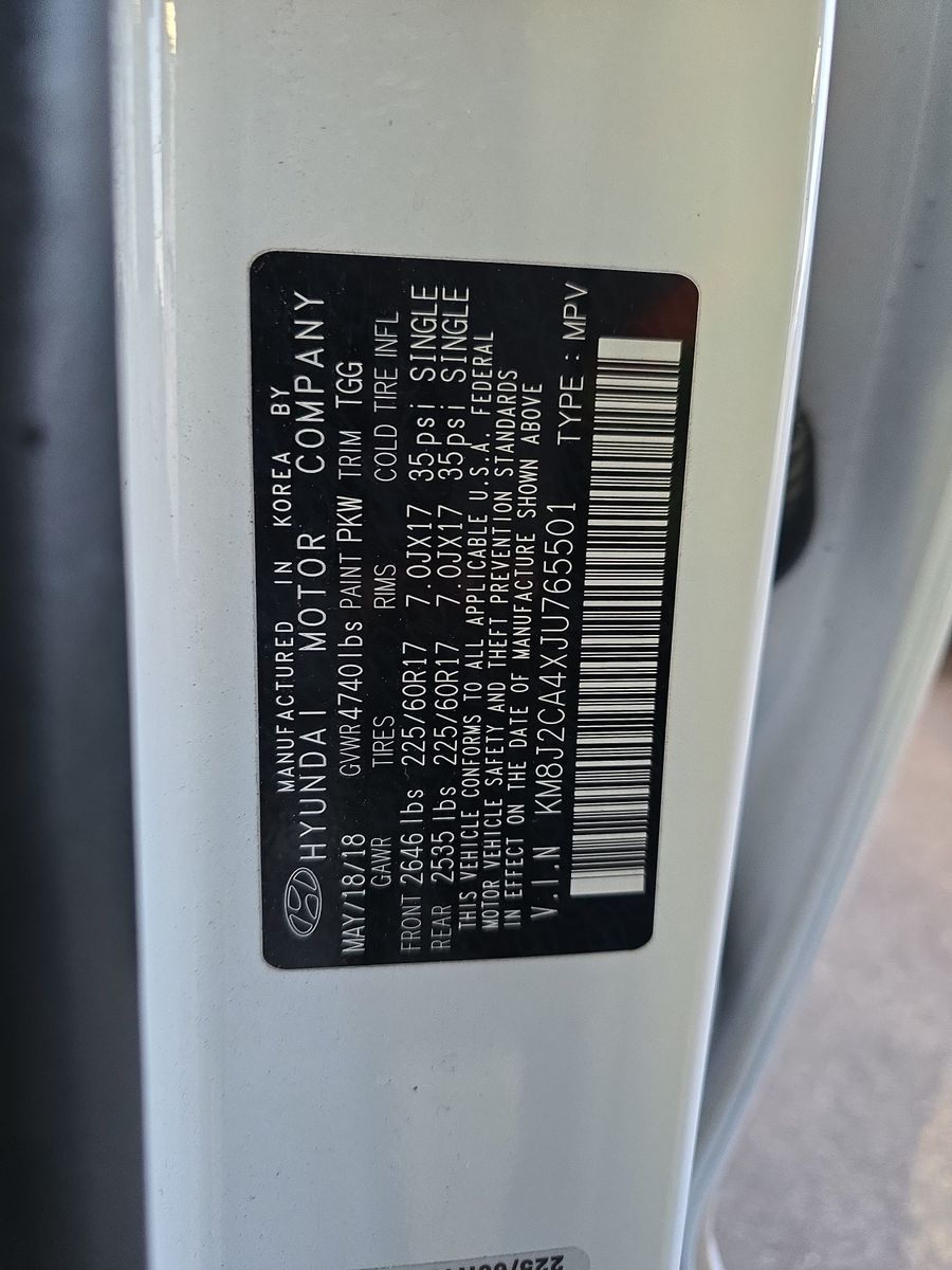 2018 Hyundai Tucson SE AWD