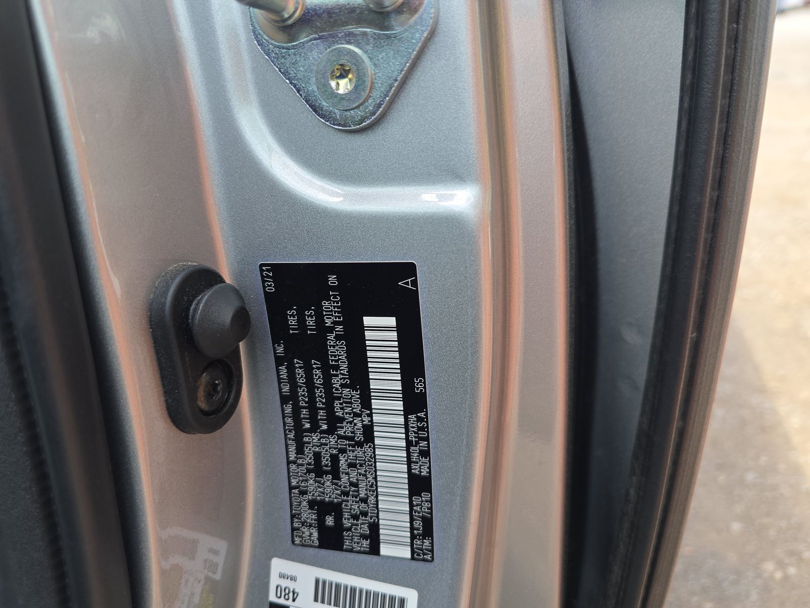 2021 Toyota Sienna XLE FWD