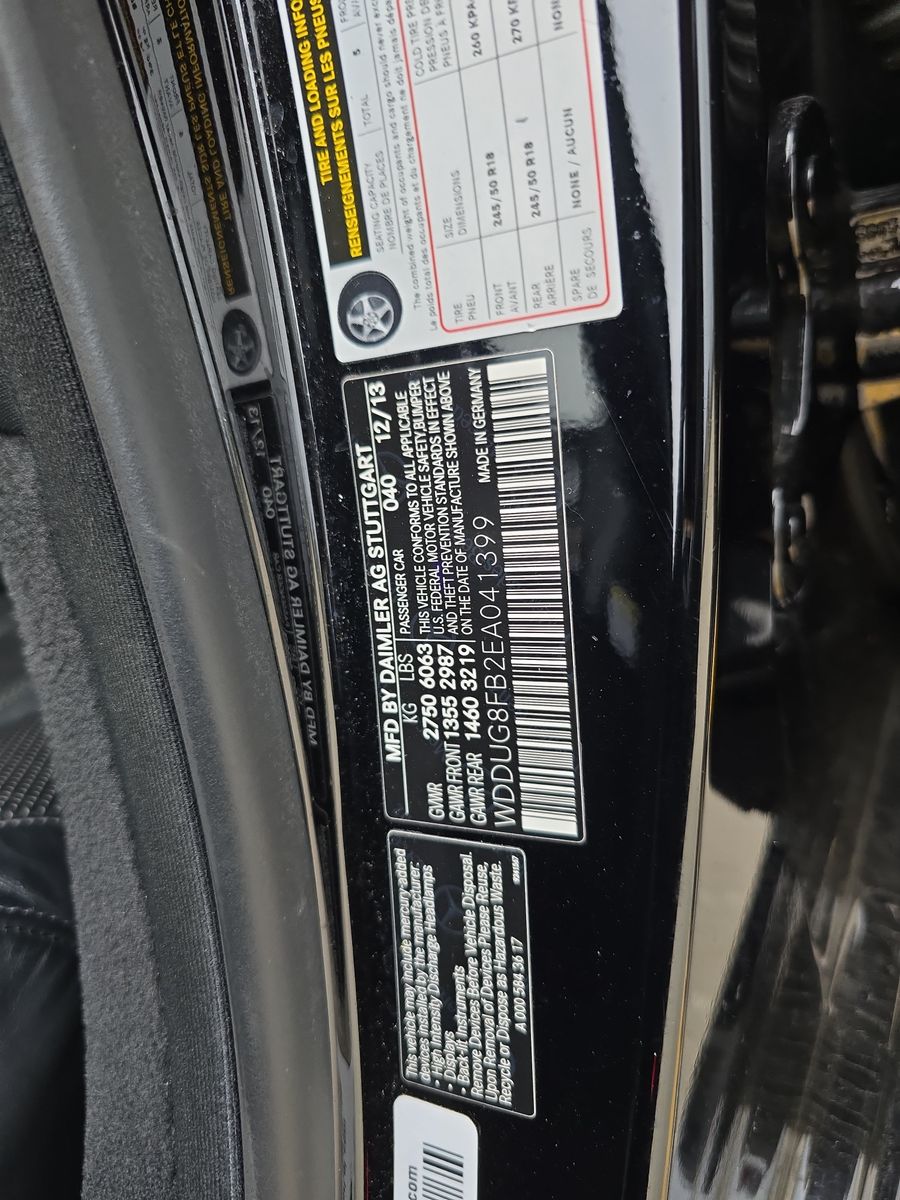 2014 Mercedes-Benz S-Class S 550 AWD