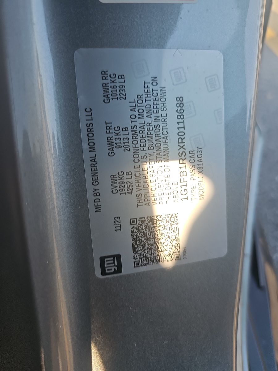 2024 Chevrolet Camaro 1LT RWD