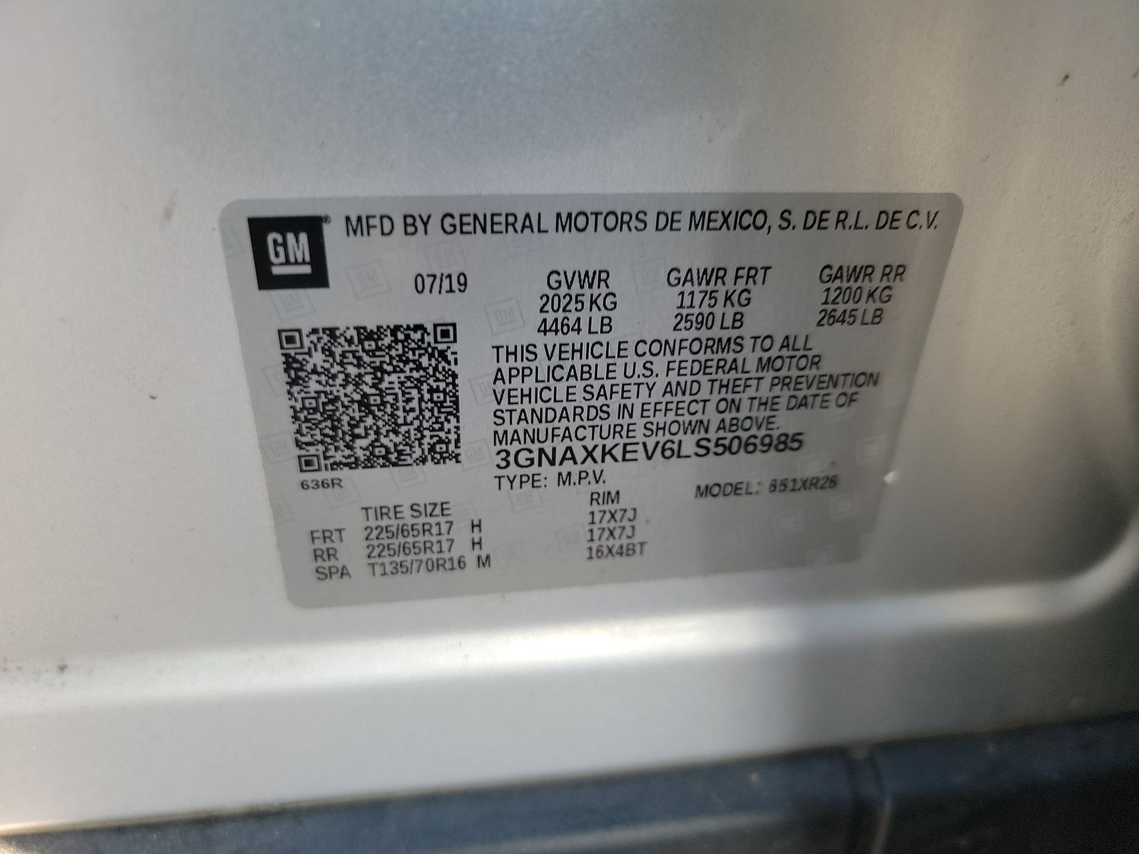 2020 Chevrolet Equinox LT FWD