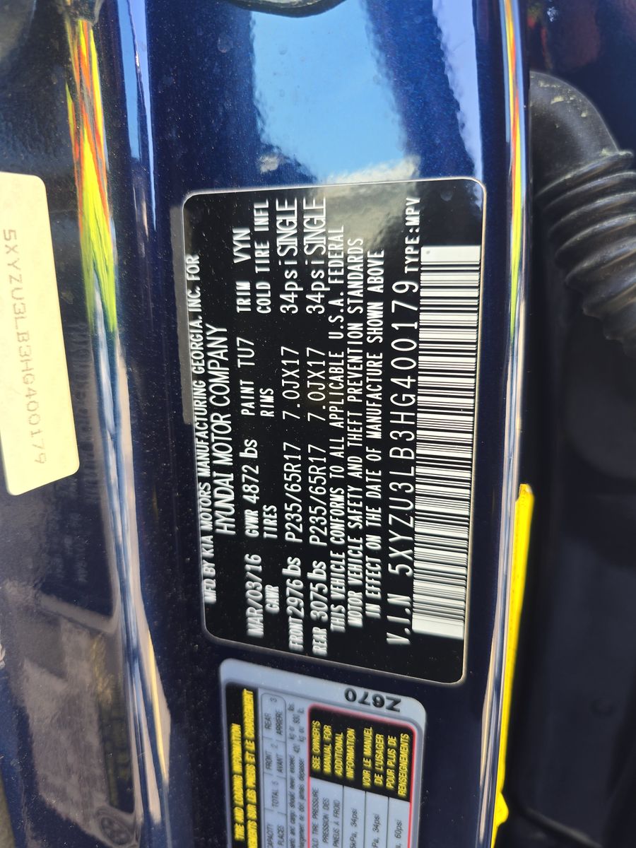 2017 Hyundai Santa Fe Sport Base FWD