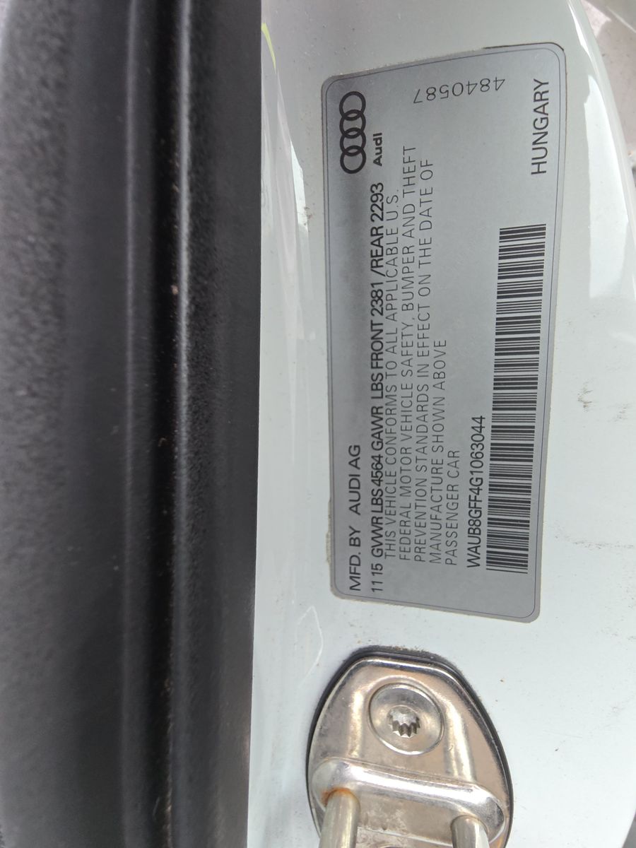 2016 Audi A3 2.0T Premium AWD