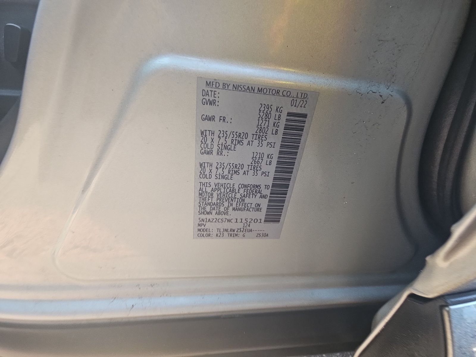 2022 Nissan Murano SL AWD