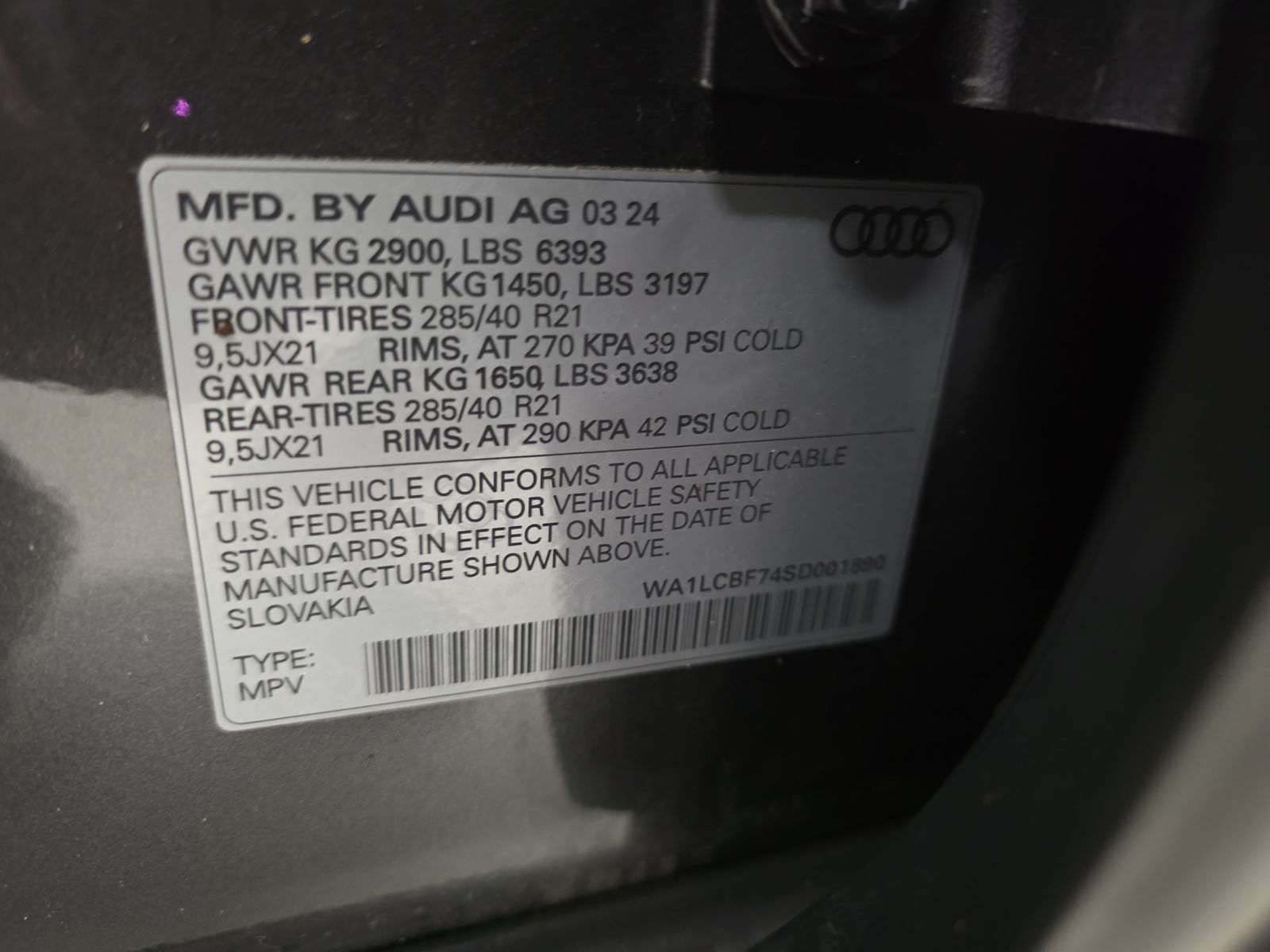 2025 Audi Q7 Premium Plus AWD