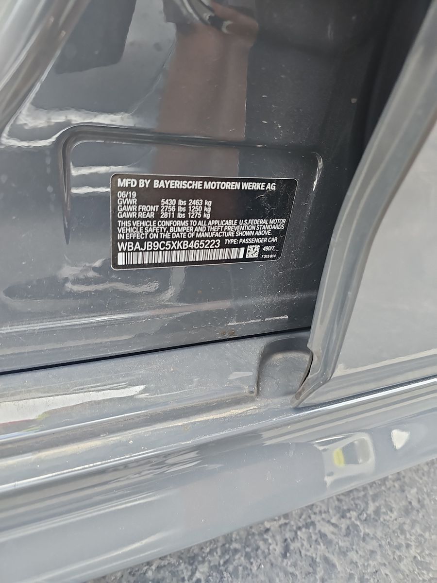 2019 BMW 5 Series M550i xDrive AWD