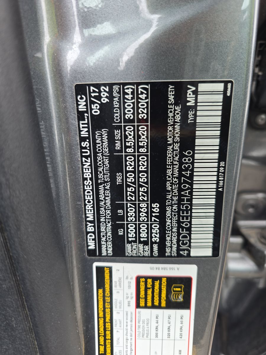 2017 Mercedes-Benz GLS GLS 450 AWD