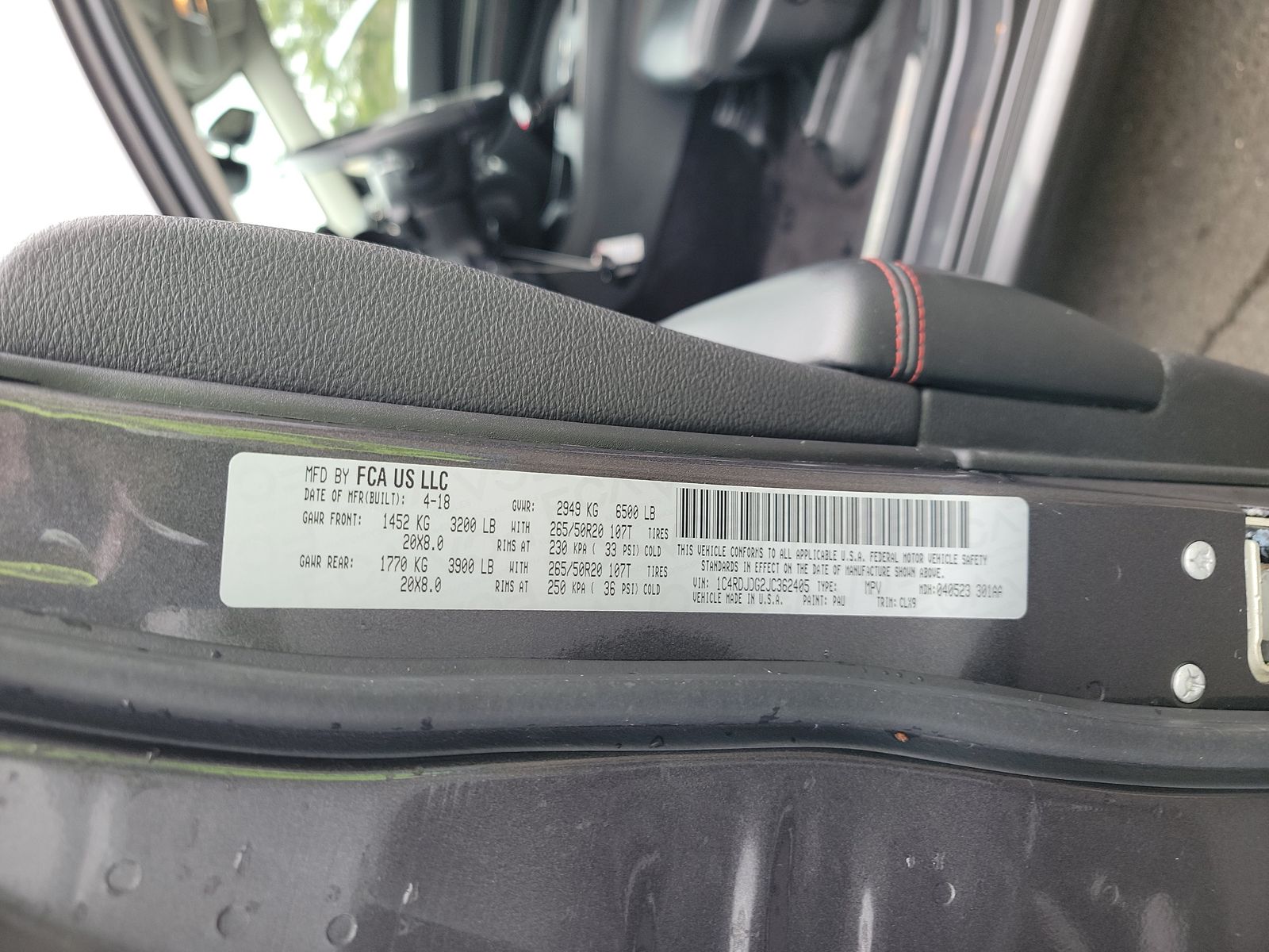 2018 Dodge Durango GT AWD