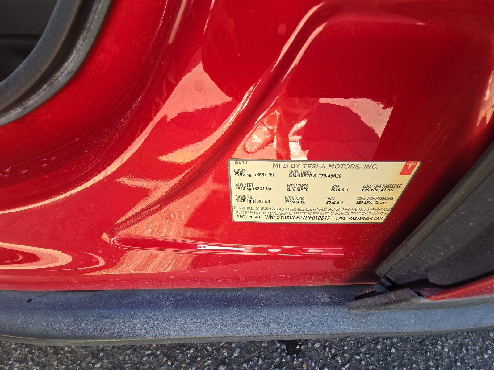 2016 Tesla Model X 75D AWD