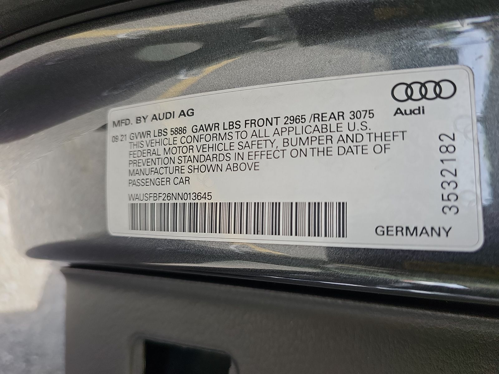 2022 Audi S7 Prestige AWD