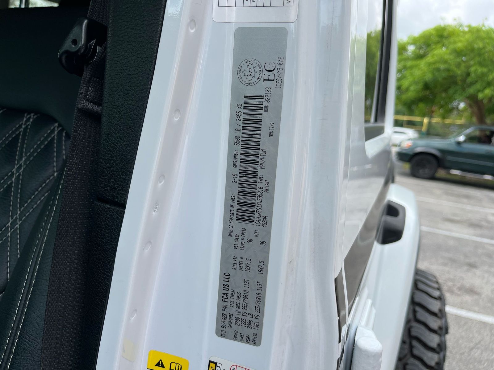2019 Jeep Wrangler Unlimited Sahara AWD