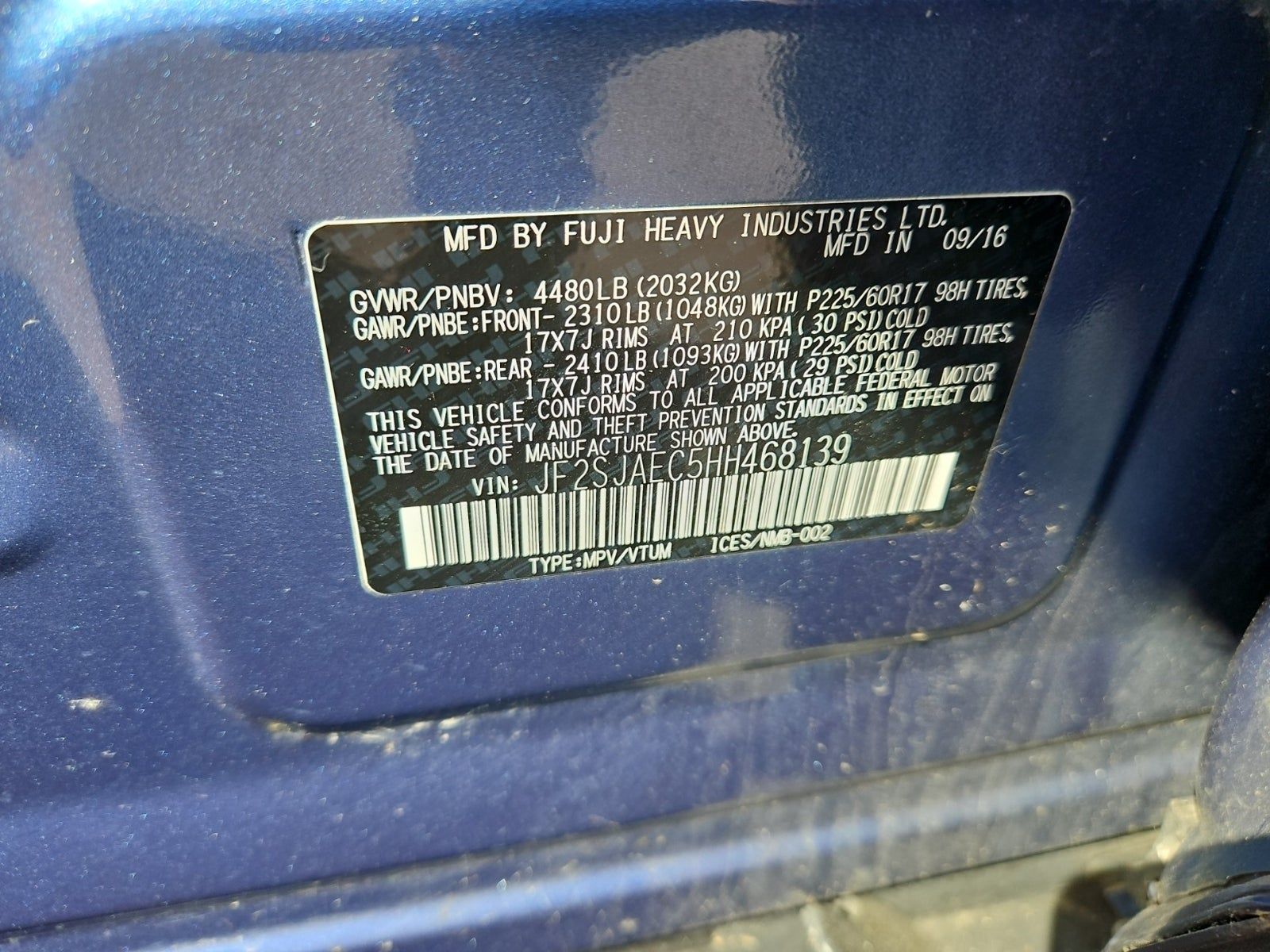 2017 Subaru Forester 2.5i Premium AWD