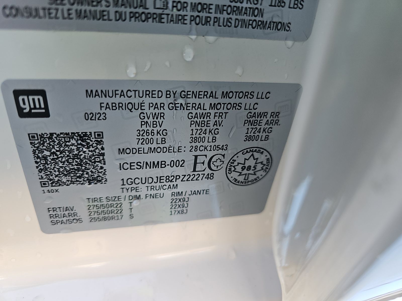 2023 Chevrolet Silverado 1500 High Country AWD