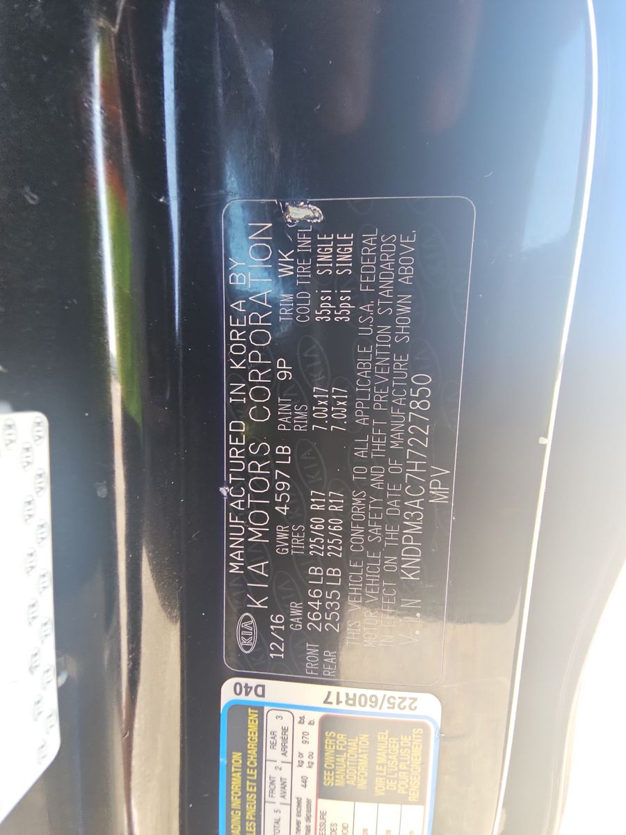 2017 Kia Sportage LX FWD