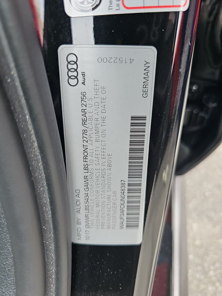 2018 Audi A6 3.0T Sport AWD