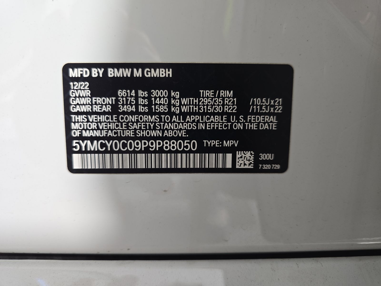 2023 BMW X6 M Base AWD
