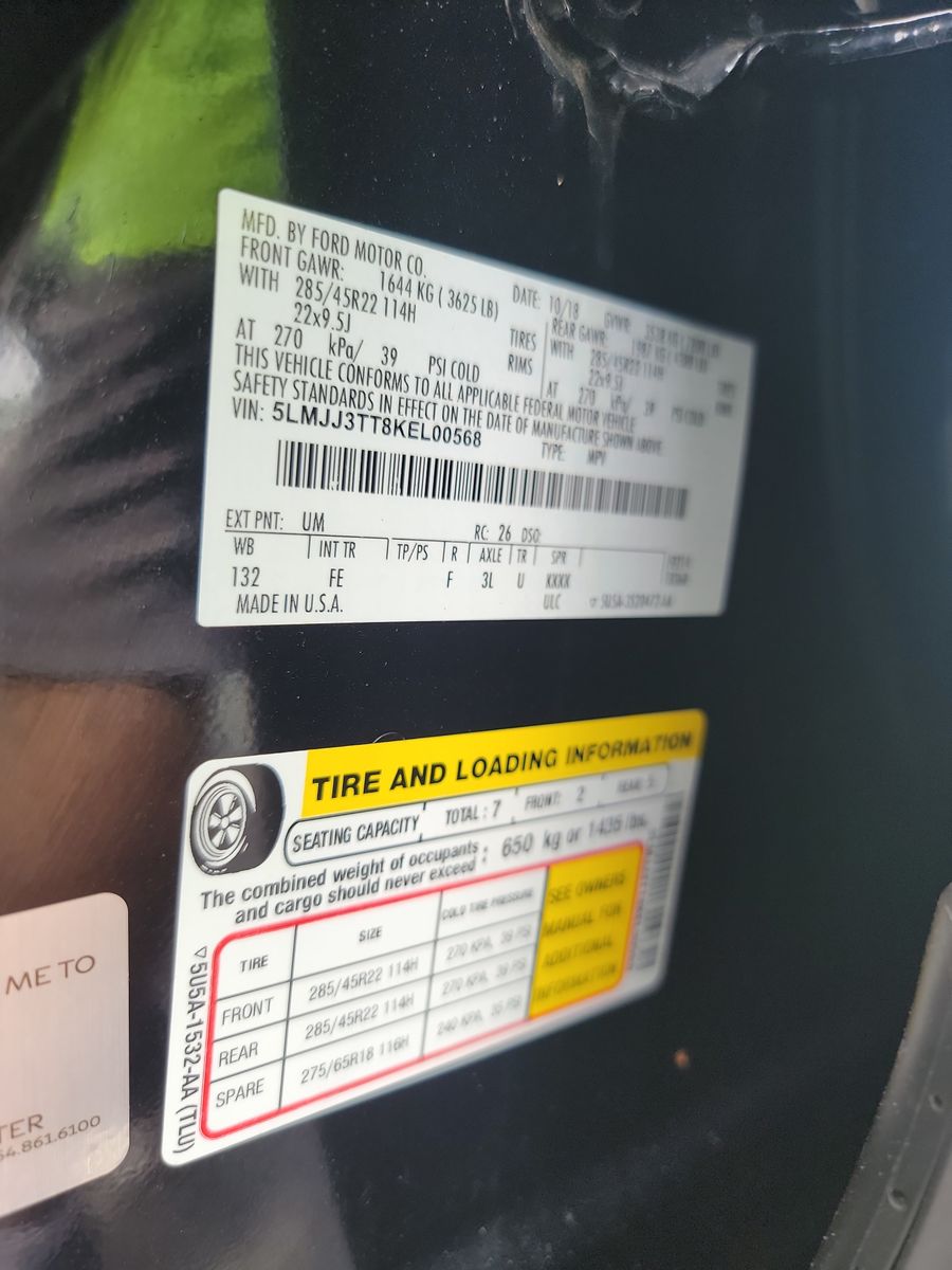 2019 Lincoln Navigator L Black Label AWD