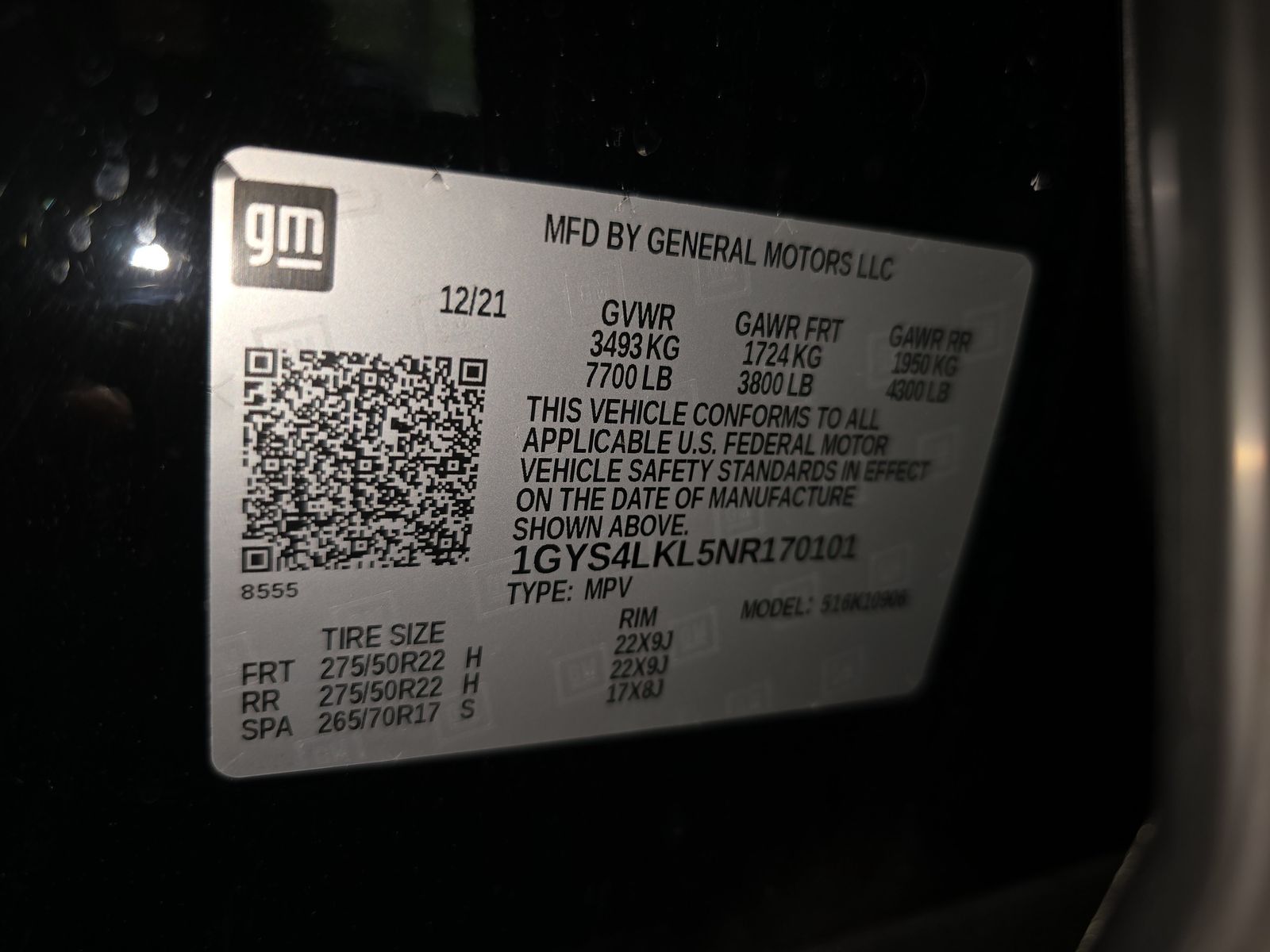 2022 Cadillac Escalade ESV Premium Luxury AWD