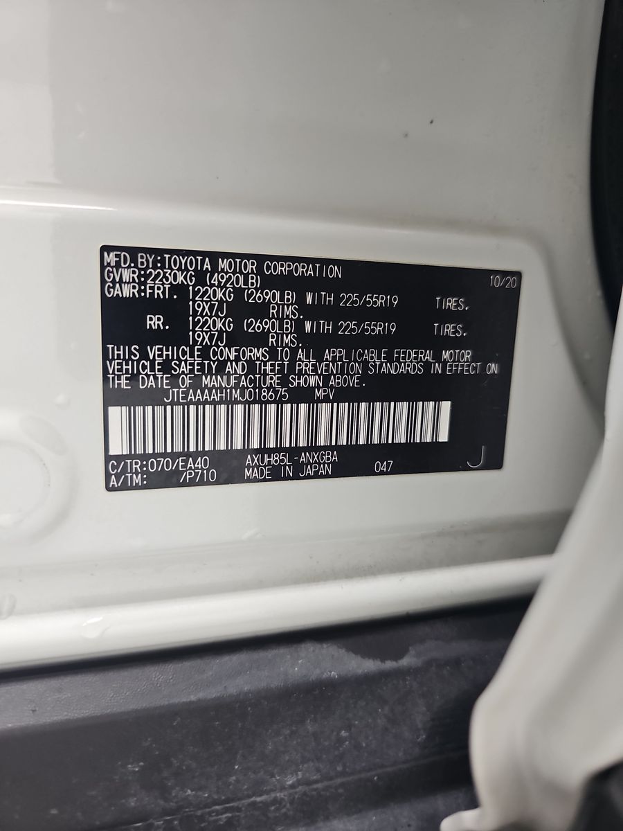 2021 Toyota Venza XLE AWD