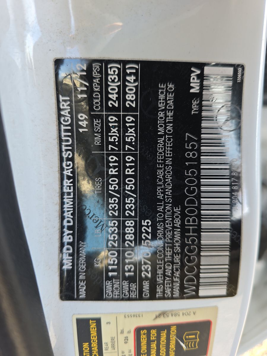 2013 Mercedes-Benz GLK-Class GLK 350 RWD