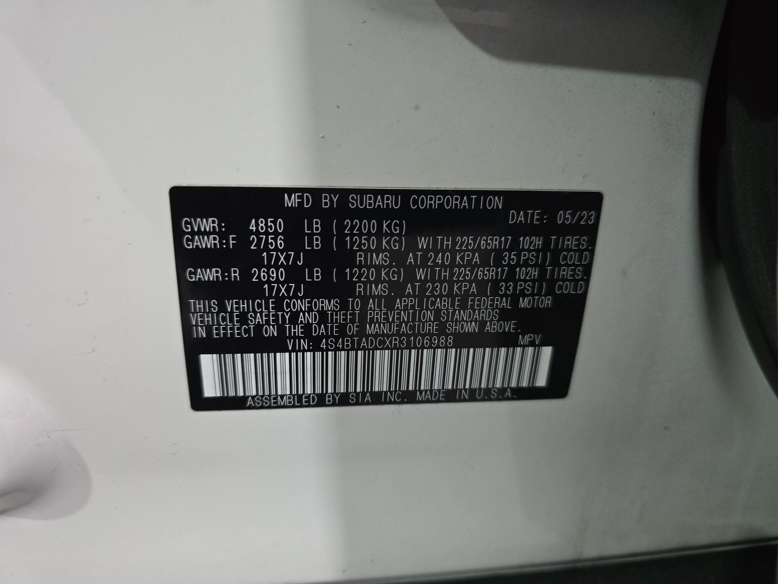 2024 Subaru Outback Premium AWD