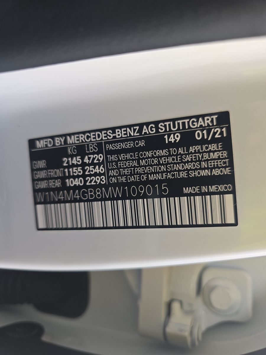 2021 Mercedes-Benz GLB GLB 250 FWD