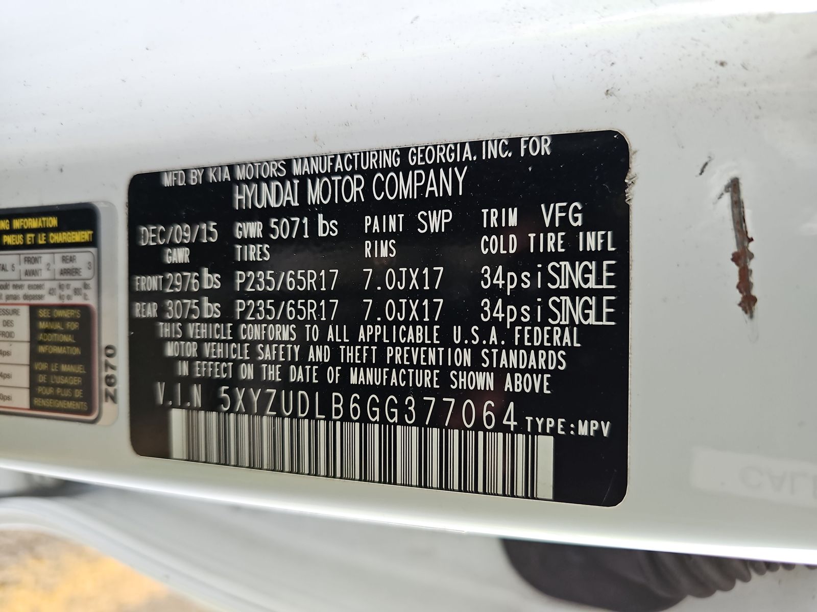 2016 Hyundai Santa Fe Sport Base AWD