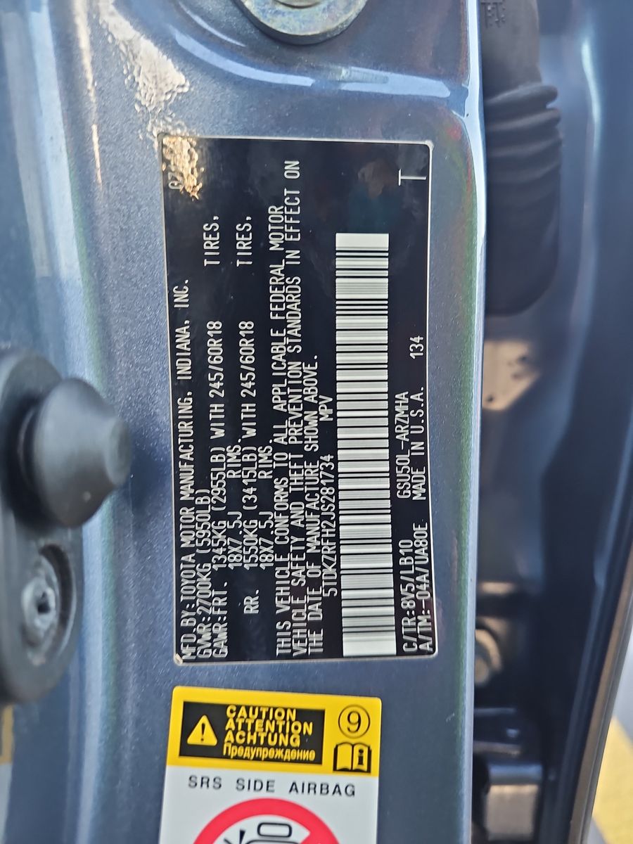 2018 Toyota Highlander XLE FWD