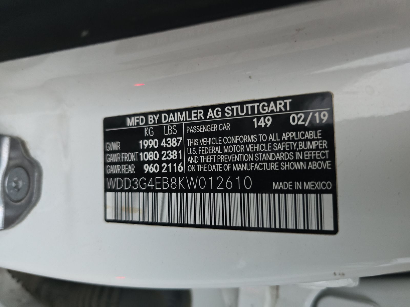 2019 Mercedes-Benz A-Class A 220 FWD