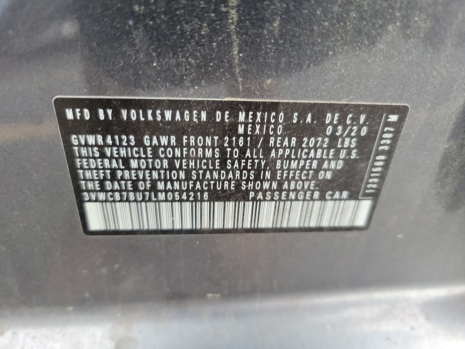 2020 Volkswagen Jetta 1.4T S FWD